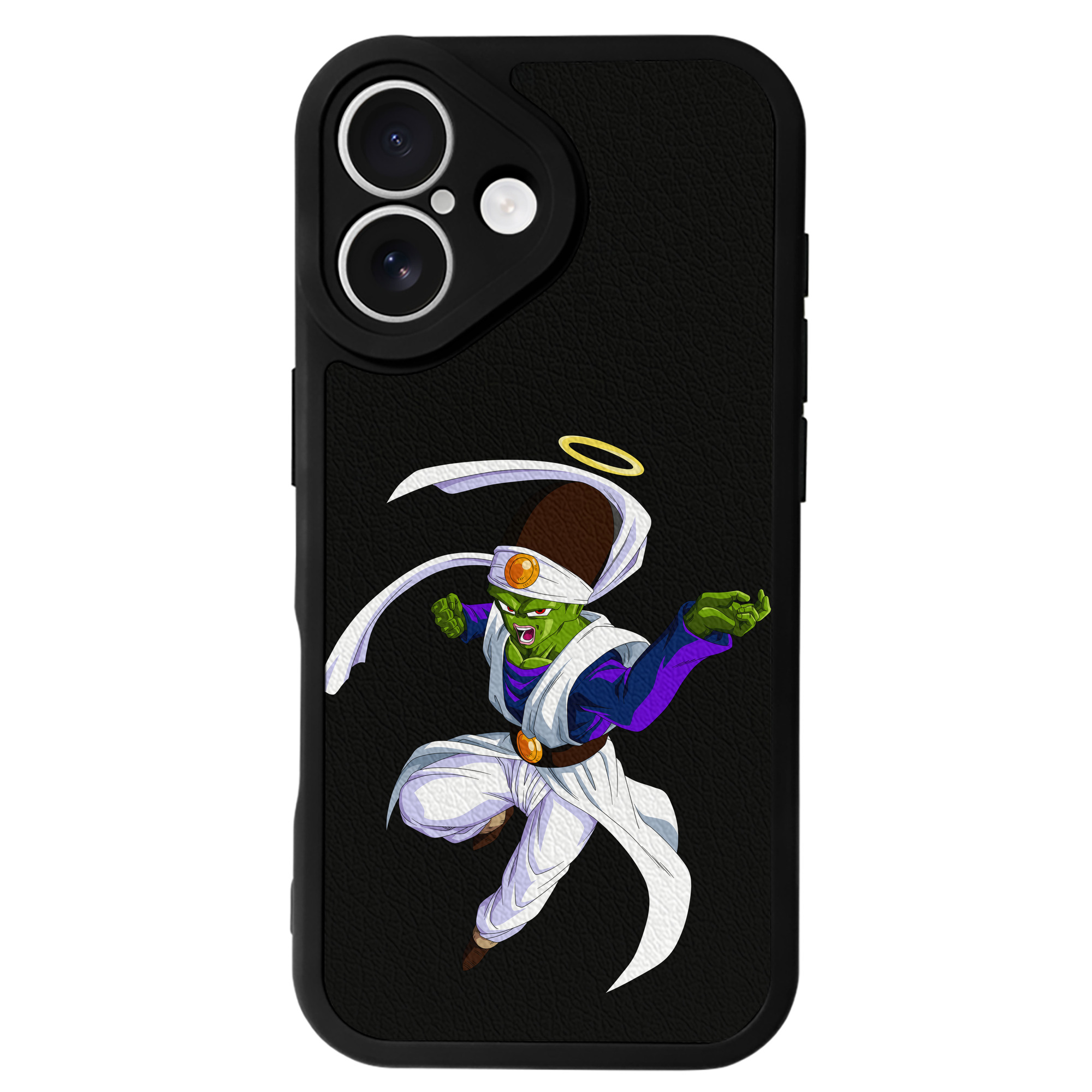 （画像用） ドラゴンボール パイクーハン DRAGON BALL Pikkon 【iPhone 16シリーズ対応】シリコンスマホケース（レザー調） 材質：シリコン
